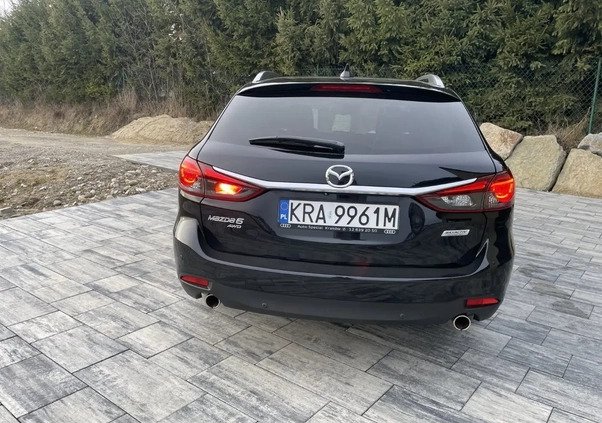 Mazda 6 cena 46900 przebieg: 235000, rok produkcji 2015 z Kraków małe 254